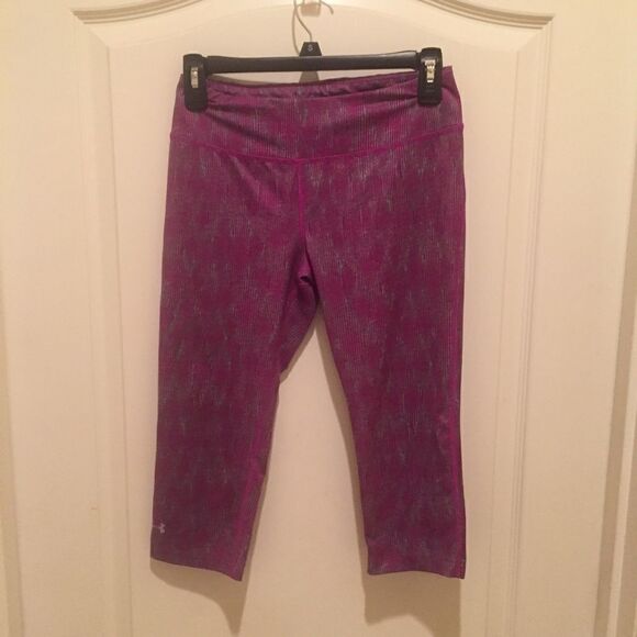 Purple Under Armour Capris - Picture 1 of 6
